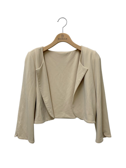 フォクシーニューヨーク 29327 ボレロ 42 ベージュ カーディガン ITFC15EUUQCW
