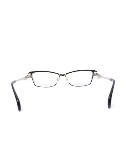 サムライ翔 SS-T30 メガネ シルバー/ネイビー メタルフレーム スクエア ITSP62IHQ8PE