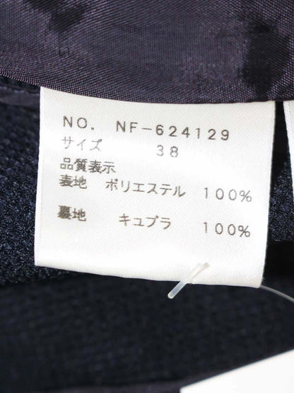 エムズグレイシー 624129 ジャケット 38 ネイビー テーラード ITZ0R3PTVPLW