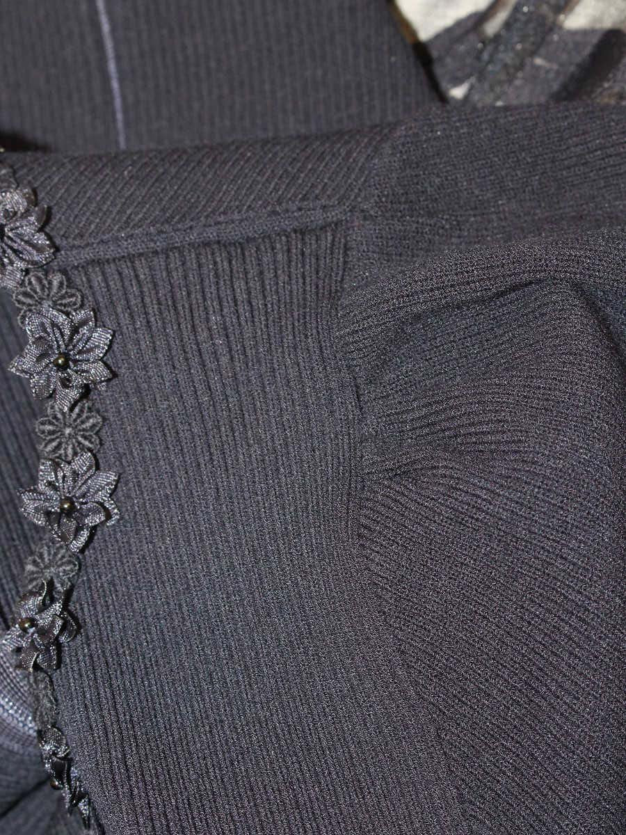 トッカ CKRTOLS0051 ワンピース XS ネイビー フラワーモチーフ ITGTVGQ62SHO