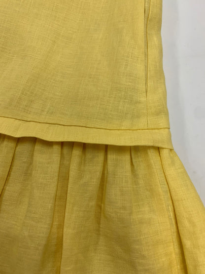 アディアム Chiara Dress 44741 ワンピース M イエロー ITX1KT0Q8UR5