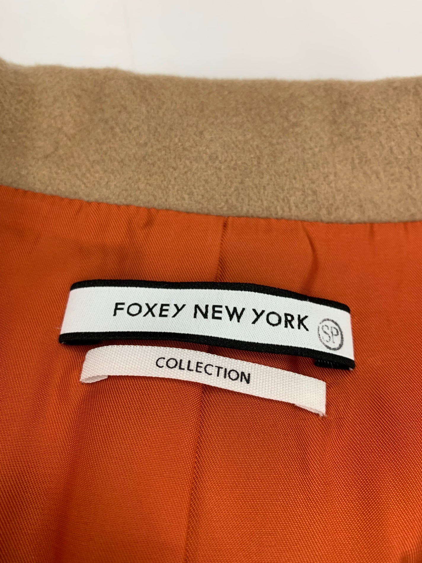 フォクシーニューヨーク collection 37540 コート 36 ブラウン カシミヤウール　SP品 IT5BQVMHK6ZV