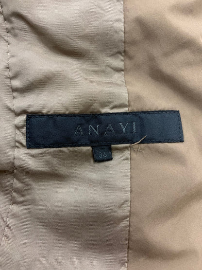 アナイ 17527-39-83-360 ダウンジャケット 36 ブラウン ITH84K0FSV8O