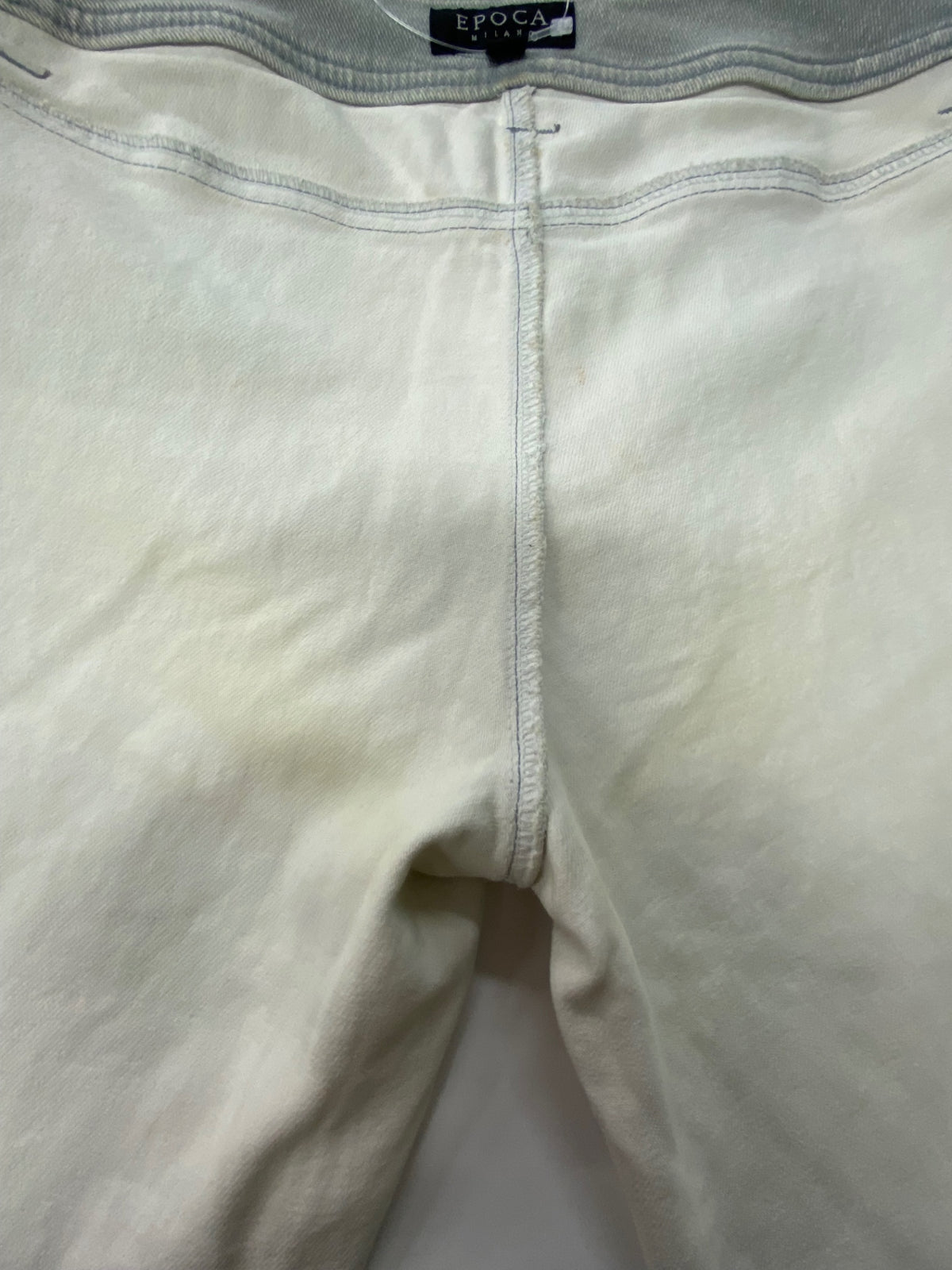 エポカ KHB29-338 デニムパンツ 38 ブルー フラワープリント IT2H1AZOBHAA
