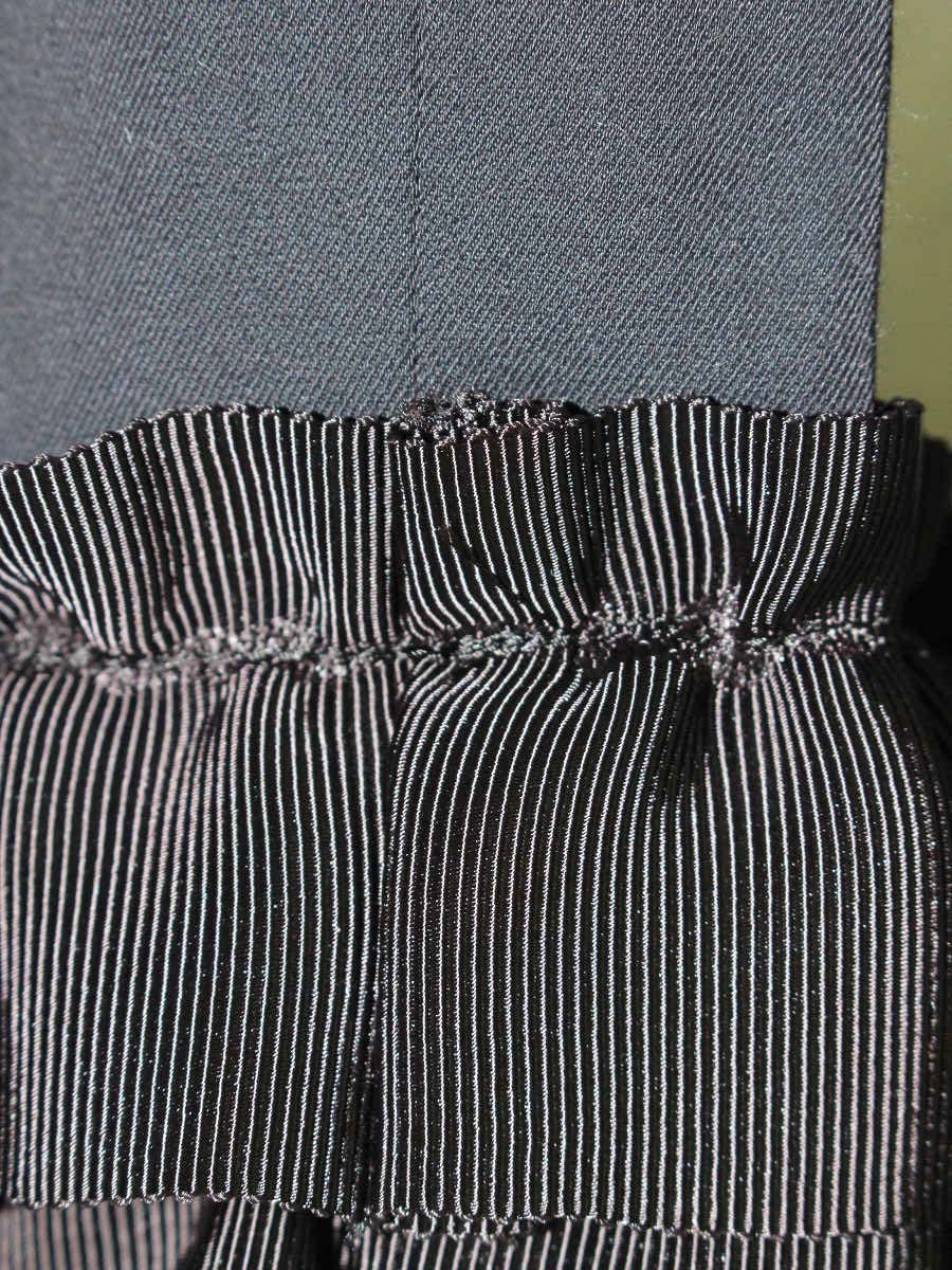 エムズグレイシー 816304 パンツ 36 ブラック フリル ITJXK8PBGYEF