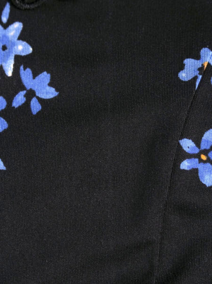 スーパービューティー トップス 40 ブルー 花 ビジュー リボン IT5PTLBN02J8 【SALE】