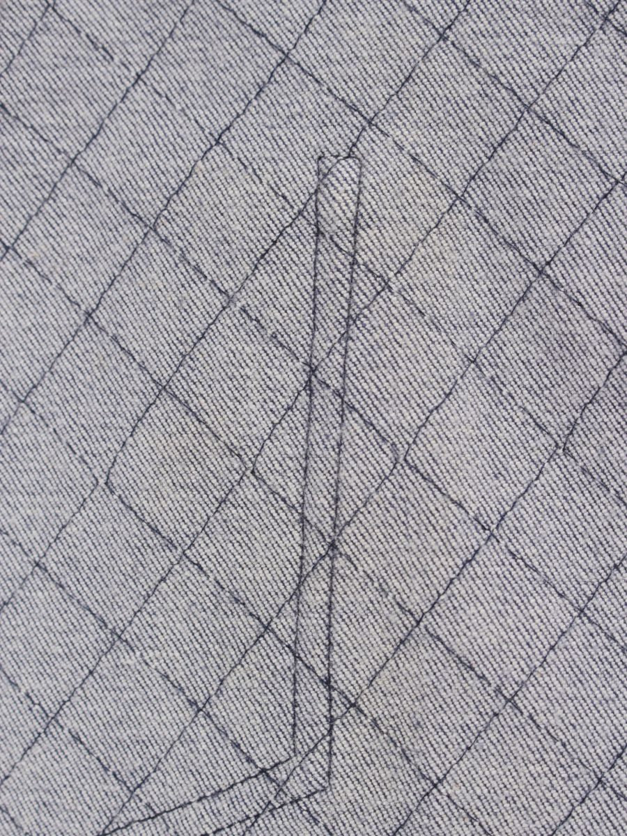 トゥービーシック W5S08-127-28 スカート 40 ネイビー デニム ビジュー ITSLBNVQTKEW