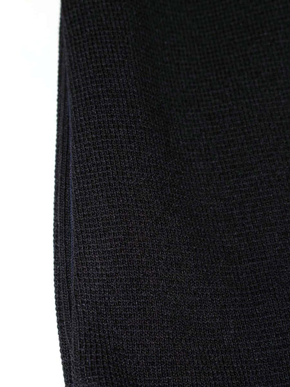 ルネ 6912780 ワンピース 34 ネイビー ニット ロールカラー IT4ZIHVQ89PU