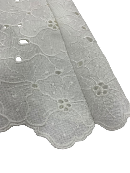 フォクシーニューヨーク Blouse Linen Bouquet 44427 38 ホワイト IT99A9AN0TK4