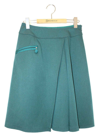 エムズグレイシー Asymmetry Skirt 817565 スカート 38 グリーン ITODGO6BD3FA
