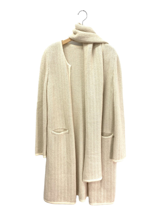 フォクシーブティック 40369 カーディガン F ベージュ Knit Cardigan ロング ストール付 IT5QOZ23SCGC