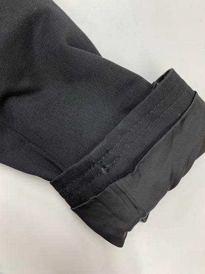 エポカザショップ REA02-314-09 トレンチコート 36 ブラック コットン ITUAN4OXNISY