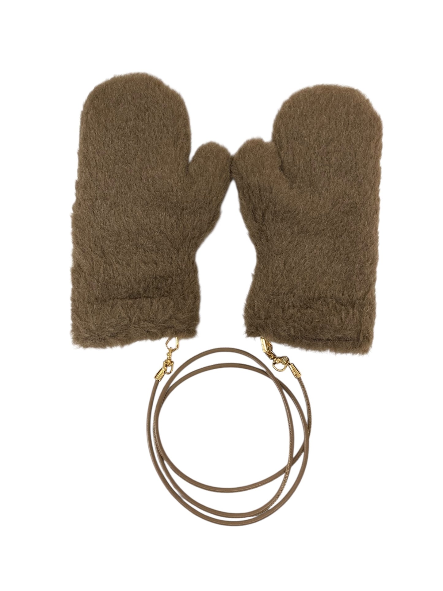 マックスマーラ テディベア ミトン ML 456607136 00 01 ML 6846 1 手袋 ブラウン IT05U4T5BFXO