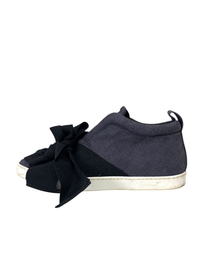 アディアム スニーカー 36 ネイビー リボン ITSEO9Q7VNC1