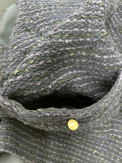 アナイ 102217-10-040-65-360 ジレ ベスト 36 ネイビー ツイード パール IT2A290MDQEK