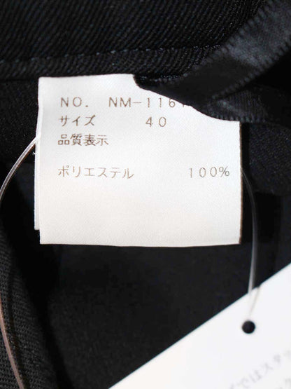 エムズグレイシー 116108 パンツ 40 ブラック スラックス ITX1P6WHNZA0 【SALE】