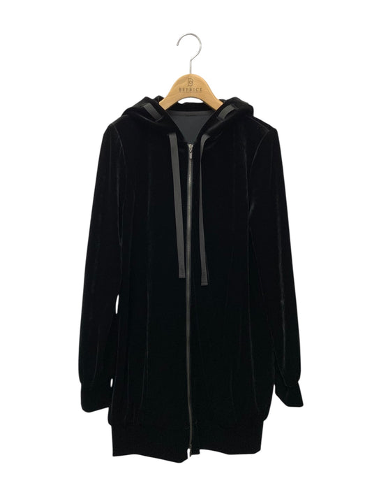 ベロアノワール by フォクシーニューヨーク ベロアコクーンカーディガン 41947 カーディガン 38 ブラック ITE04N9CHUYE