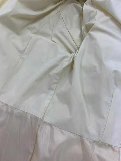 エムズグレイシー 819509 ダウンコート 36 ホワイト レッキスファー ダブルジップ 2way IT03TG10UVSG