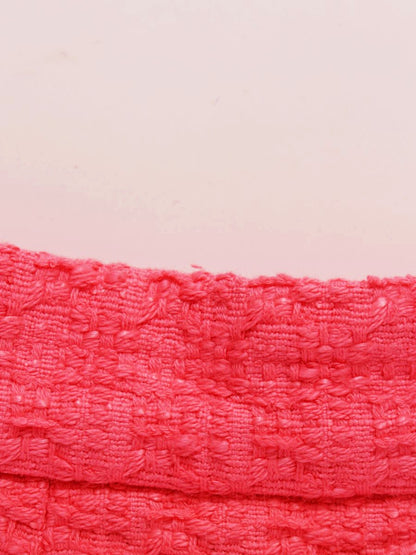 グレースクラス ツイーディーフリンジスカート 02231 21005-00 36 ピンク IT46GNN2RF24