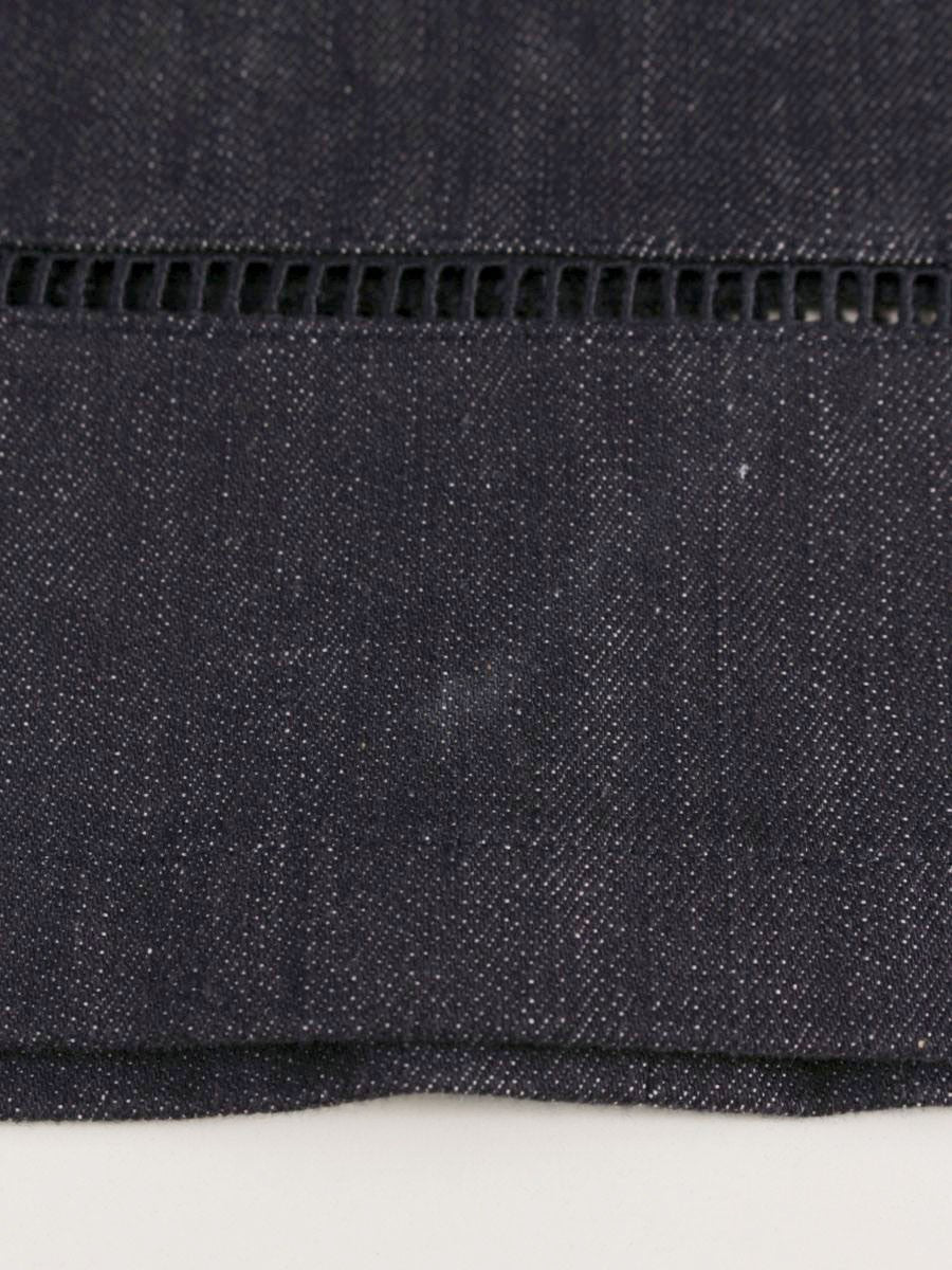 フォクシーニューヨーク スカート INDIGO 37031 38 ネイビー ITYCRLM0X6AH