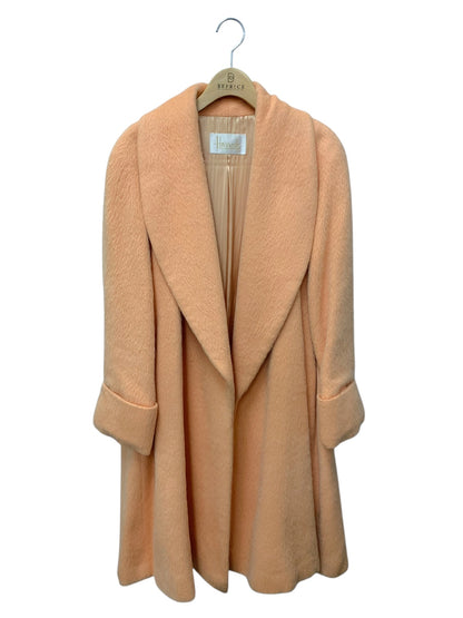 ハロッズ 10550406 コート 2 オレンジ カシミヤ ショールカラー IT0LIS28JBVW