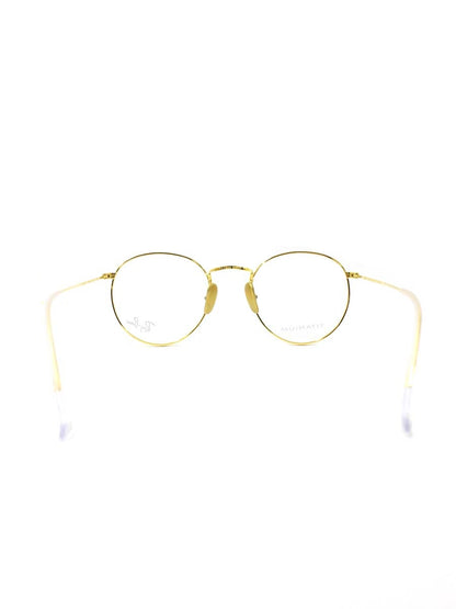 レイバン ROUND TITANIUM OPTICS RB8247V メガネフレーム ゴールド チタニウム ITHGQUQ7C6PC