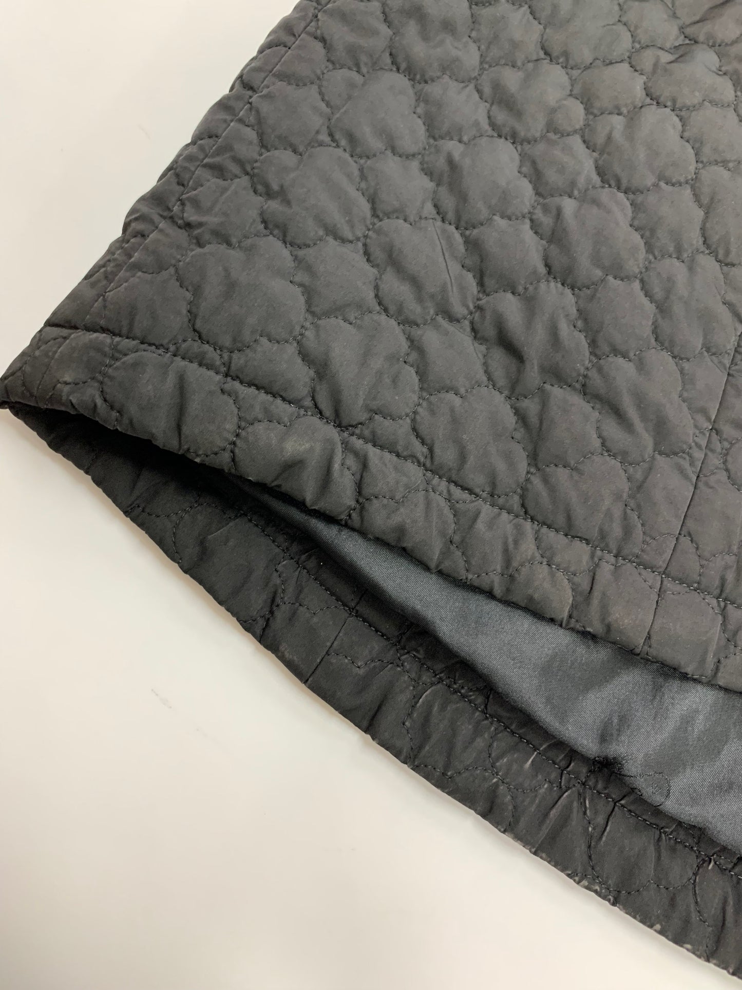 トッカ CMTOGW0310 コート 0 ブラック キルティング フェイクファー IT2JIB8RKWHS