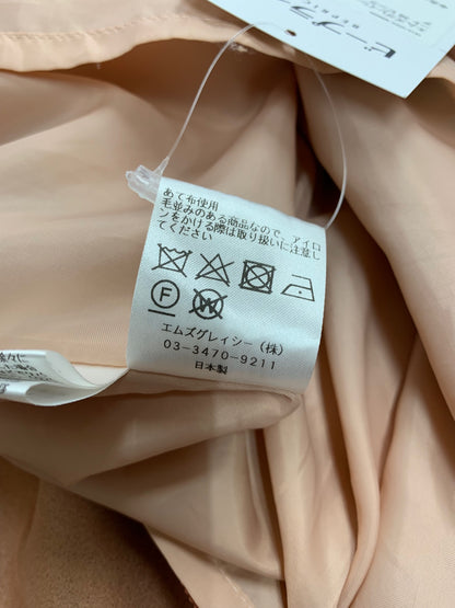 エムズグレイシー 317534 スカート 36 ピンク スエード調 フレア ITQTK16PJSJK