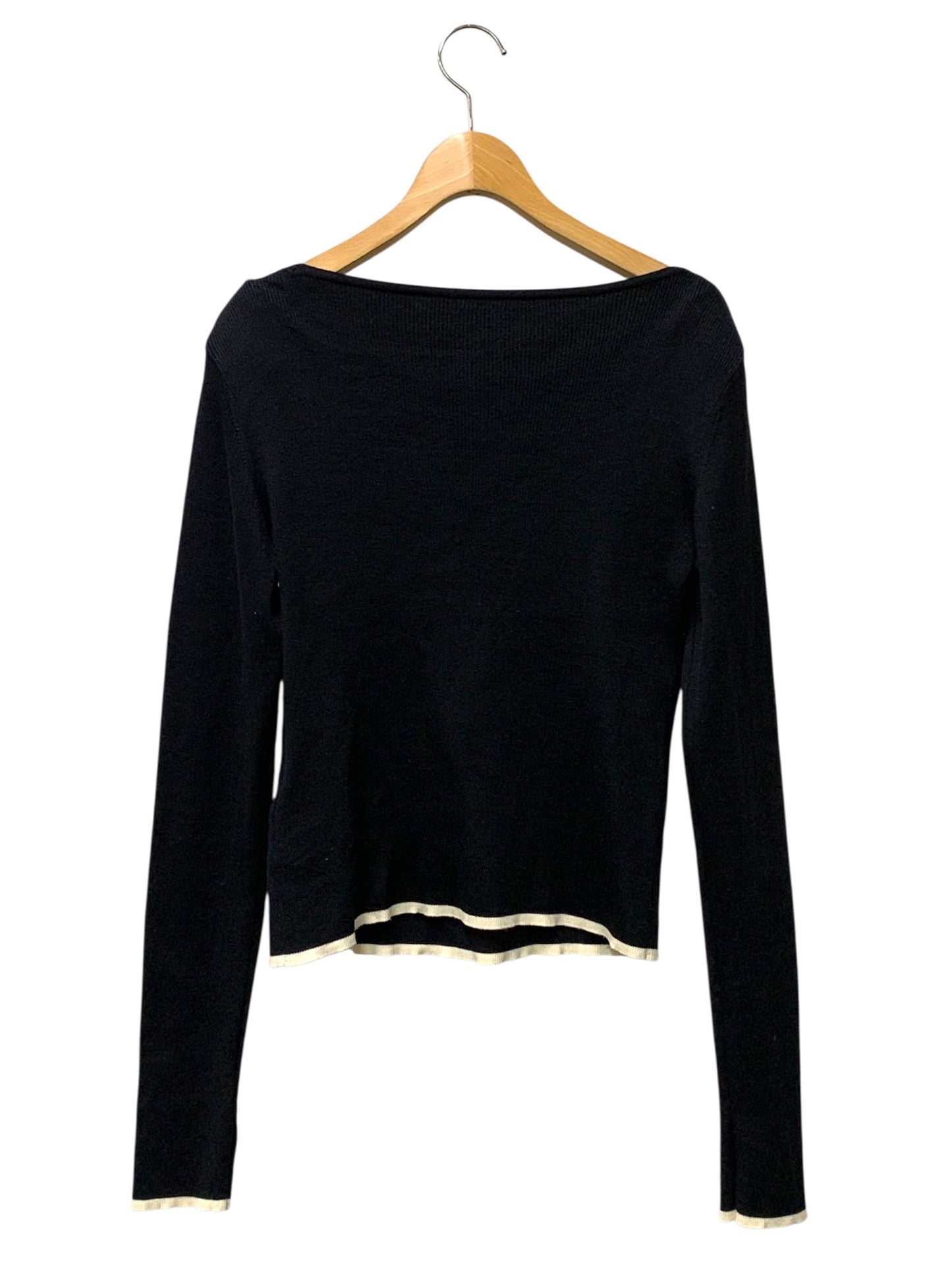 フォクシーブティック Evelyn Top 44644 ニット 40 ネイビー ITJ8L4OBHEEY