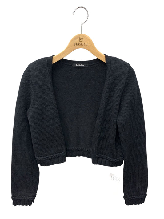 デイジーリン Cardigan 06181 カーディガン ボレロ 38 ブラック ITQ43NM440GM