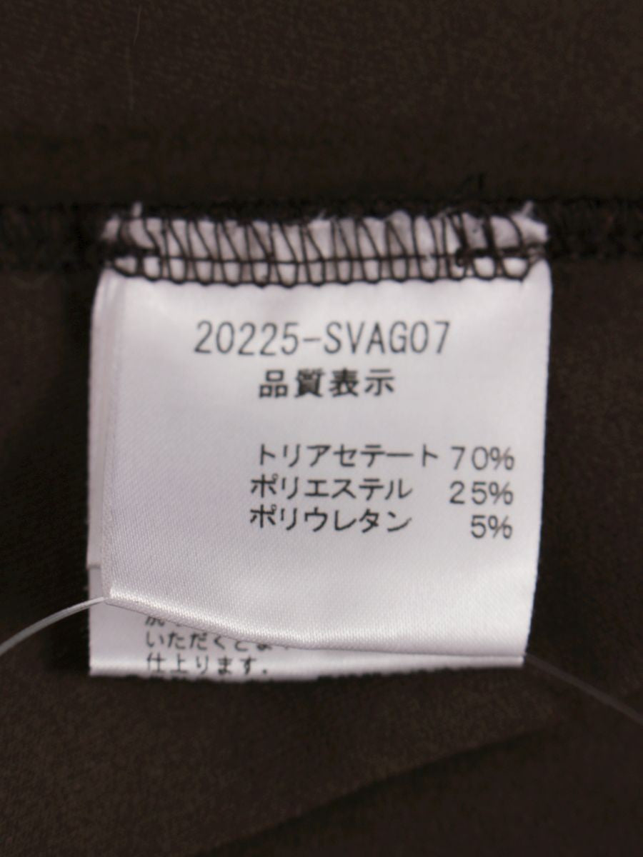 フォクシーニューヨーク 20225 トップス 38 ブラウン ベロア IT6163GM90GQ