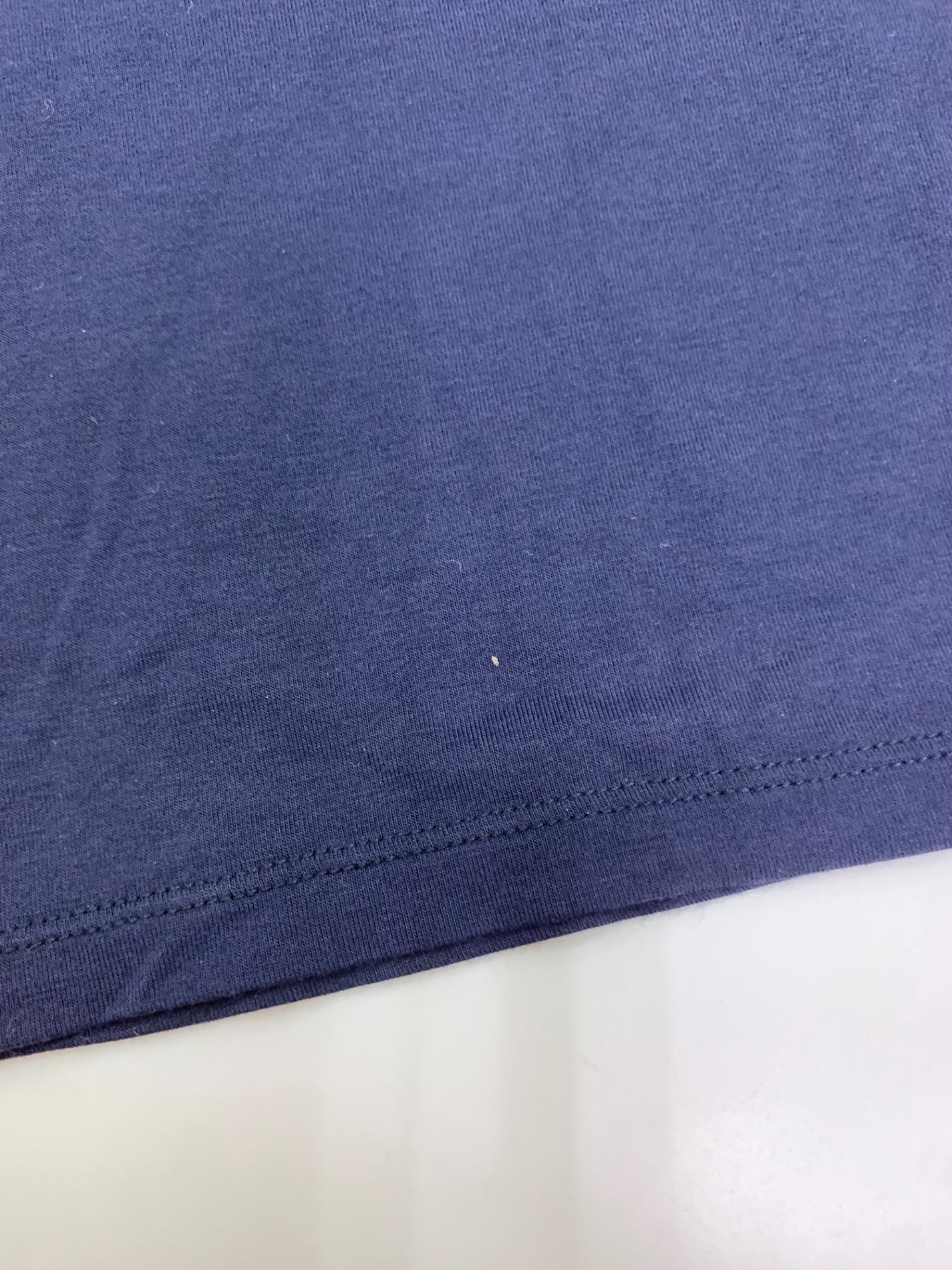 レオナールスポーツ 0548402 カットソー 42 ネイビー タートル フラワーモチーフ 刺繍 IT3F1OLGA90K