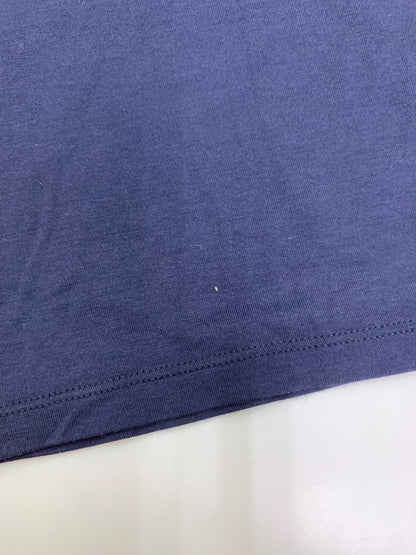 レオナールスポーツ 0548402 カットソー 42 ネイビー タートル フラワーモチーフ 刺繍 IT3F1OLGA90K