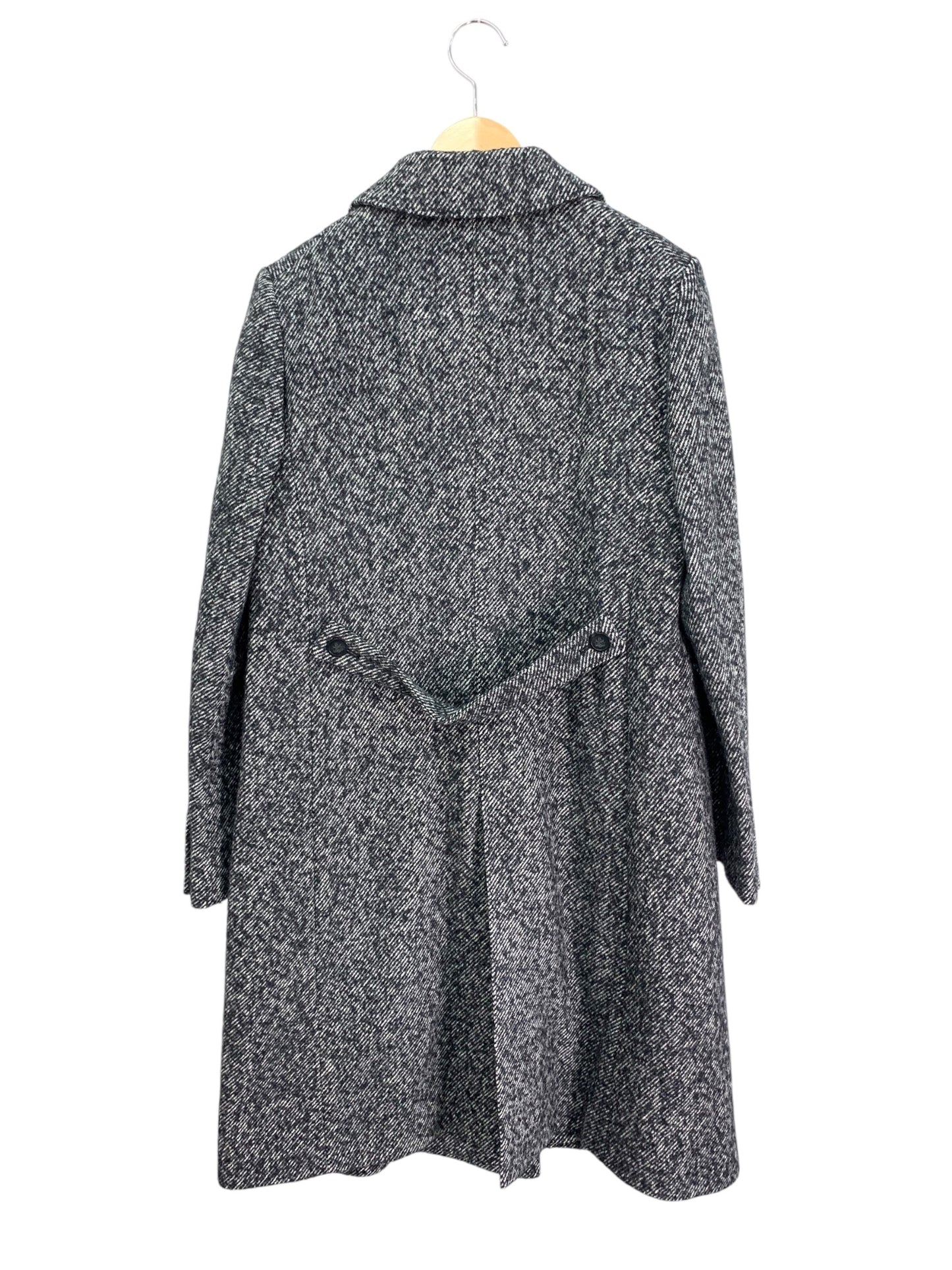 オールドイングランド 59505321 チェスターコート 38 ブラック ツイードカルゼ ITYJZVB5VO66