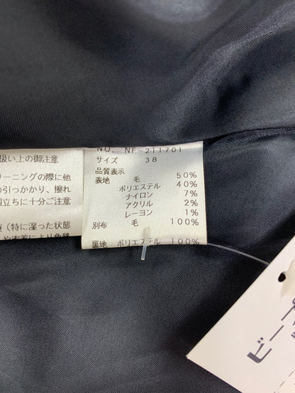 エムズグレイシー 211701 ワンピース 38 ブラック チェック柄 IT1G38LR95BM