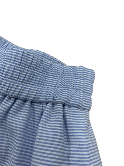 ルネ 6524080 スカート 38 ライトブルー ストライプ シアサッカー IT6UC76C2PXS 【SALE】