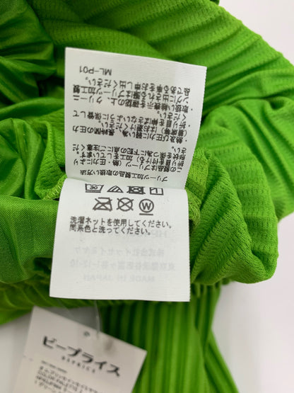 オムプリッセイッセイミヤケ RB COLOR PALETTE 2 HP43JF964 テーパードパンツ 1 グリーン 24AW IT6IVE0ZZ67R