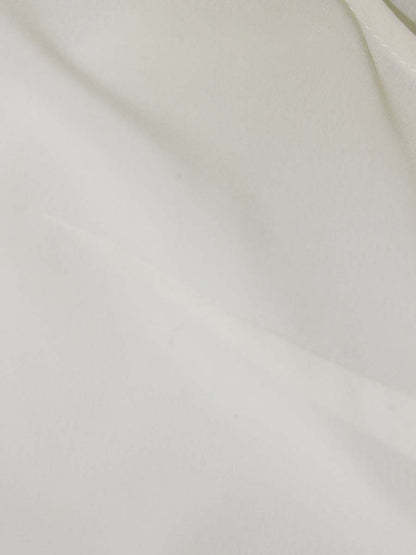 フォクシーブティック 39712 ブラウス 40 ホワイト バイカラー ボウタイ IT67ZRYKKAWO