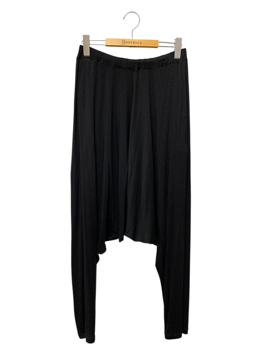 ヨウジヤマモト FG-T05-270 サルエルパンツ 2 ブラック ジャージー IT1Q6KCFWTK4