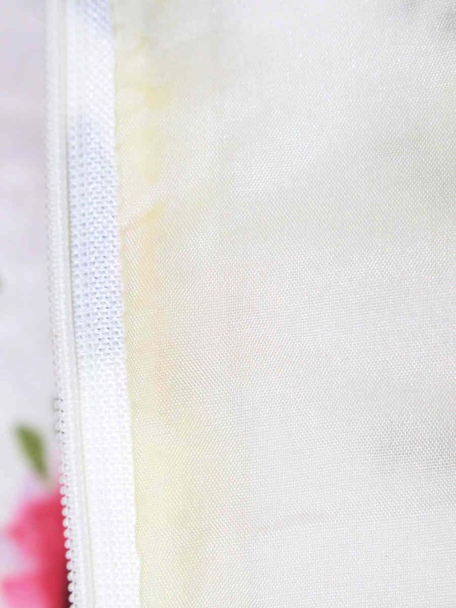 エムズグレイシー 211512 ワンピース 38 ホワイト ピンクローズドレス 花 リボン ITFL0VZTWOXS 【SALE】