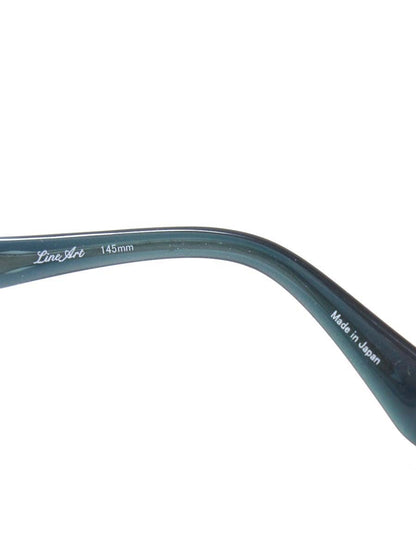 ラインアートシャルマン Forte XL1085 メガネ シルバー/ブルーグリーン リムレス エクセレンスチタン IT9XIK419CJW