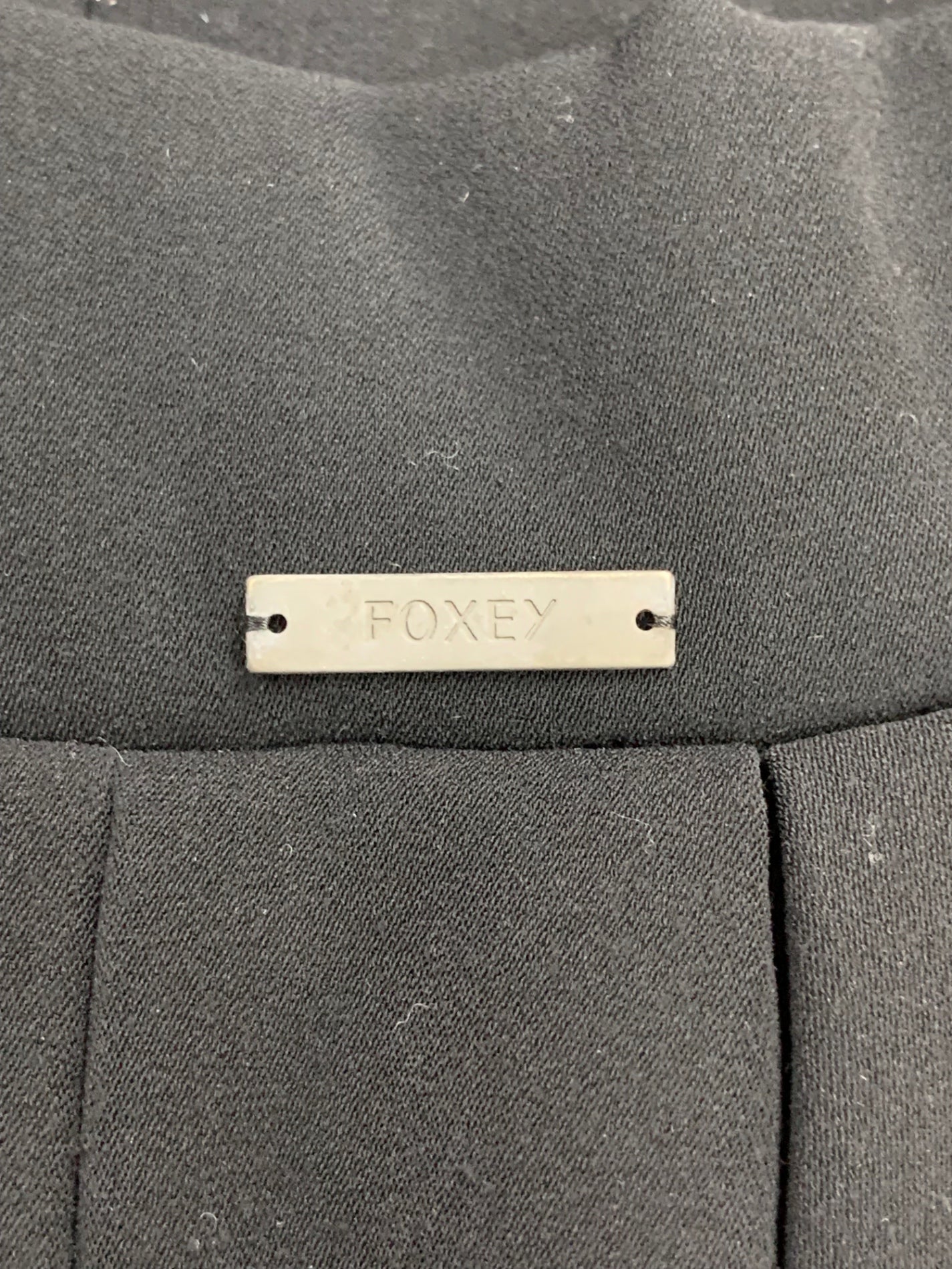 フォクシーニューヨーク ウォームコクーンコート 32380 コート 38 ブラック IT0TJ3S552BO