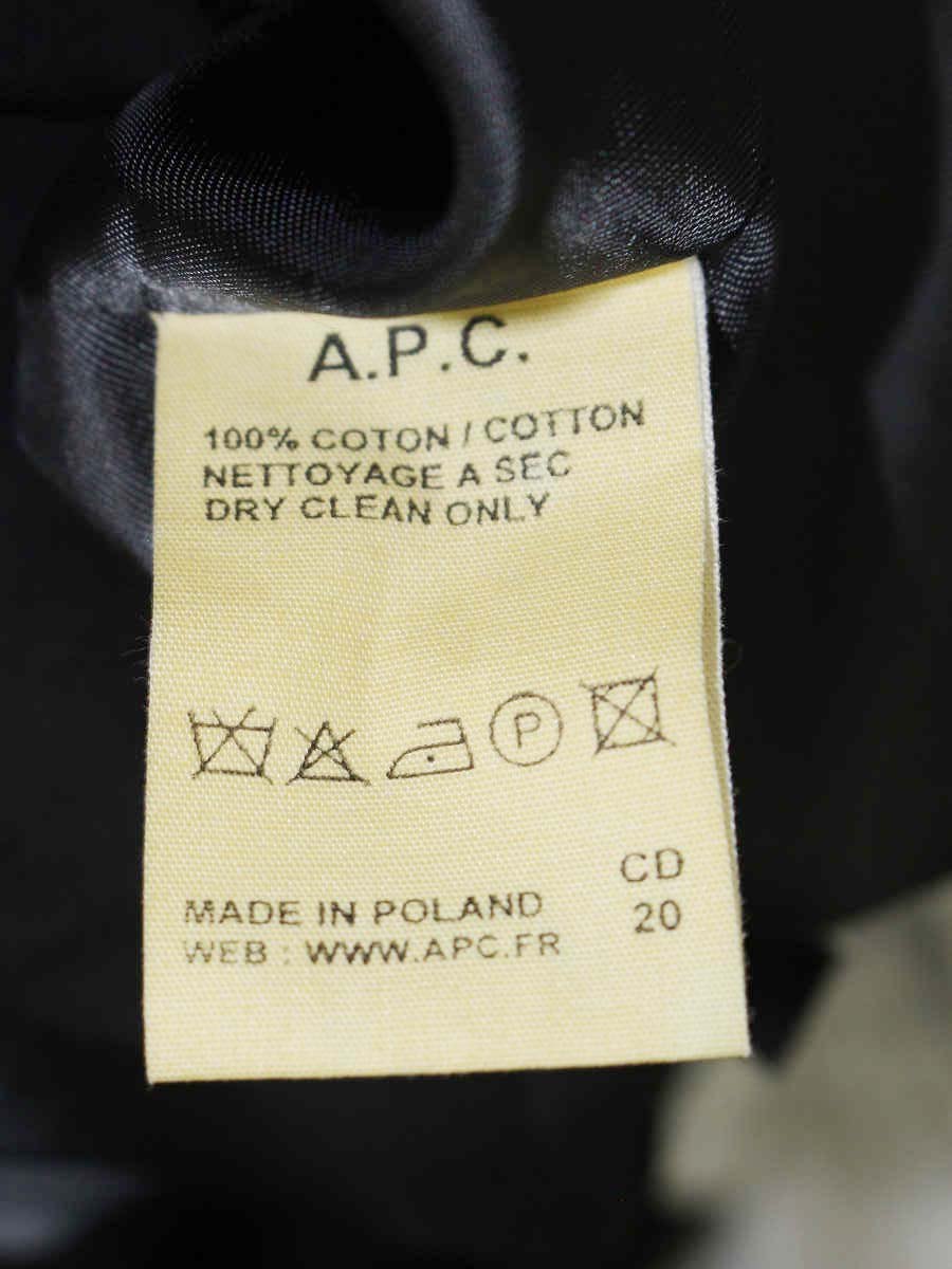 アーペーセー テーラードジャケット XS ブラック ポーランド製 ITK2FP01YPFC