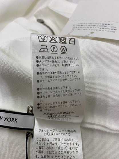 フォクシーニューヨーク Parka Raindrop 45776 ニットパーカ 38 ホワイト ITNUV5P0Z9JC