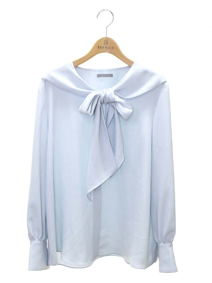 セオリーリュクス Marvine Nanti 03-4408204-822-040 ブラウス 40 ブルー IT9L11RRCZ54