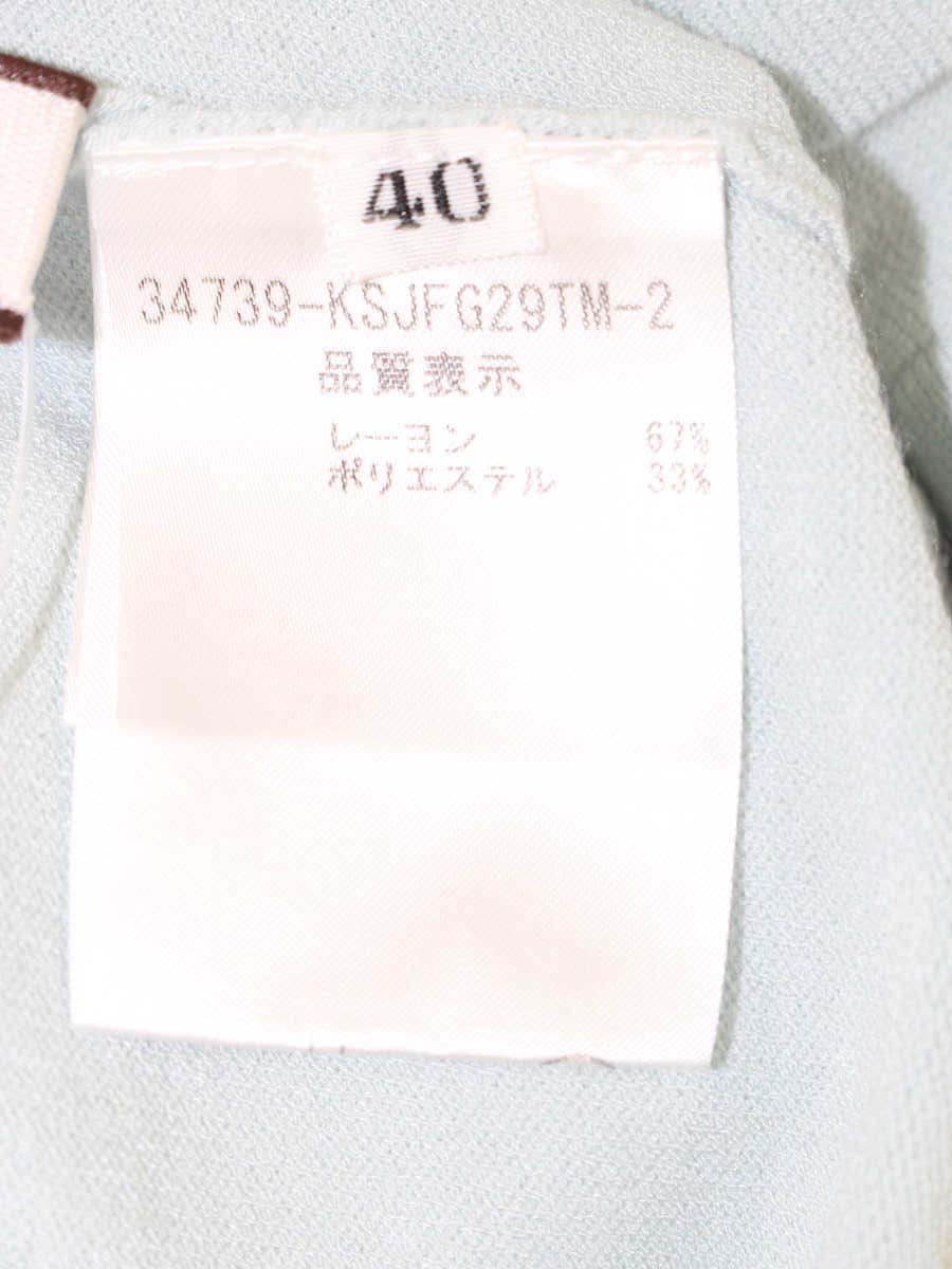 フォクシーブティック  Bolero Nice 34739 カーディガン 40 ブルー ボレロ ITBYEPLSIPR4