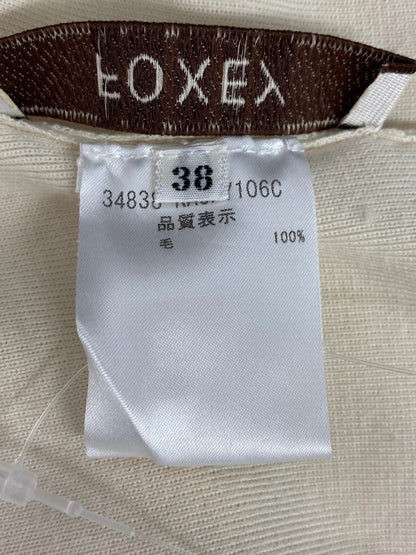 フォクシーブティック カーディガン アッパースタンダードスーパーグレースウール 34838 38 アイボリー ITADPE3A3OPO