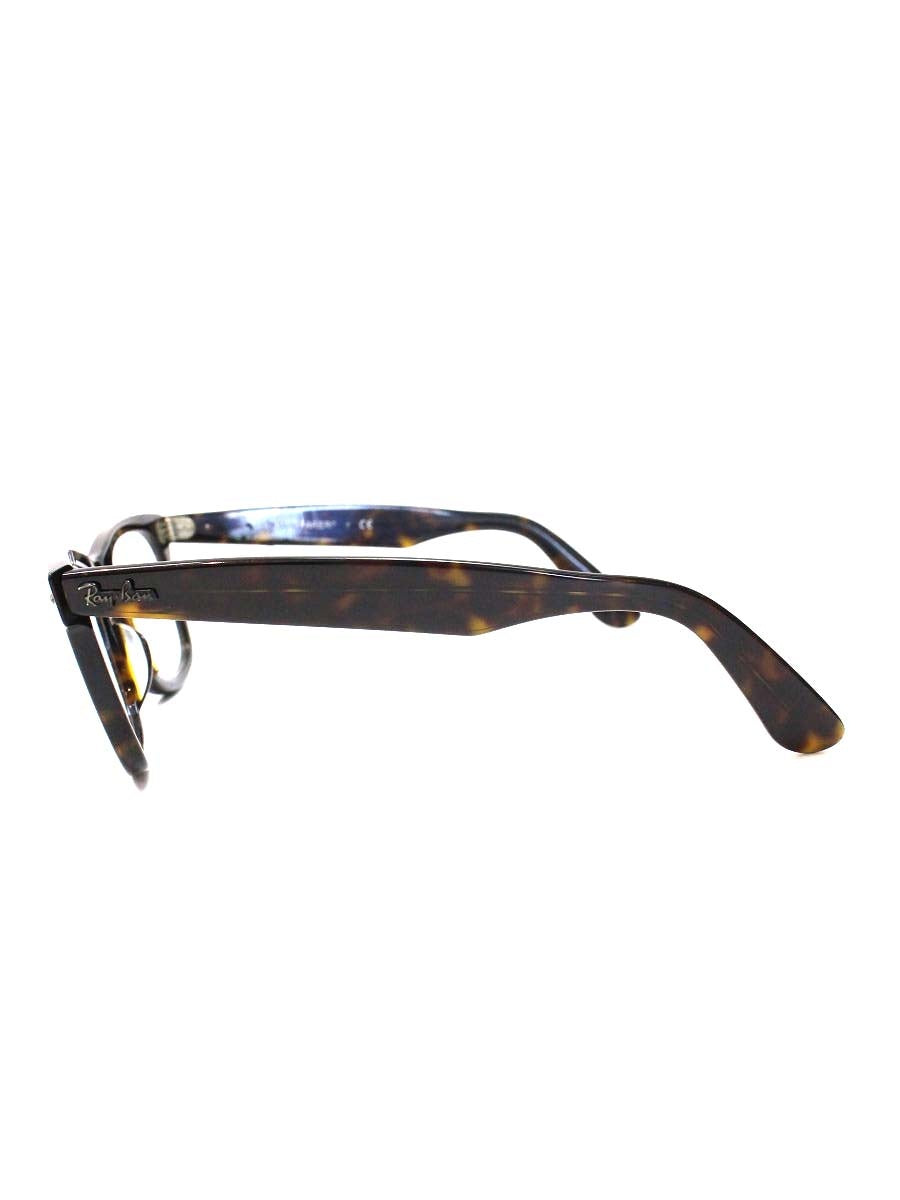 レイバン ウェイファーラー RB5121F 2012 メガネ ブラウン セルフレーム フルリム ウェリントン IT9ADEQTL9XU