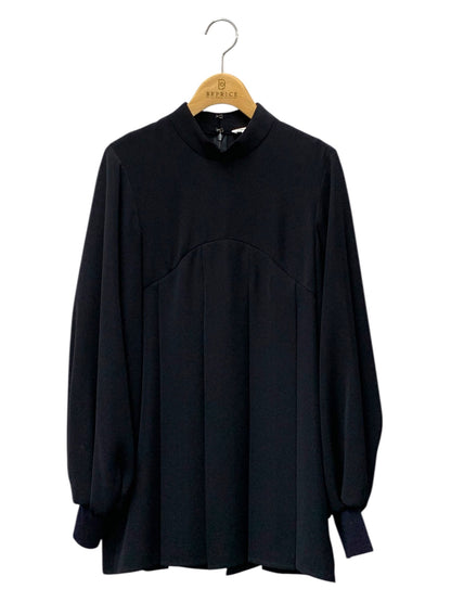エンフォルド BOX-PLEATS PULLOVER 300GA230-2460 38 ネイビー ボックスプリーツ スタンドネック 23AW ITNUEL9X47UK 【SALE】