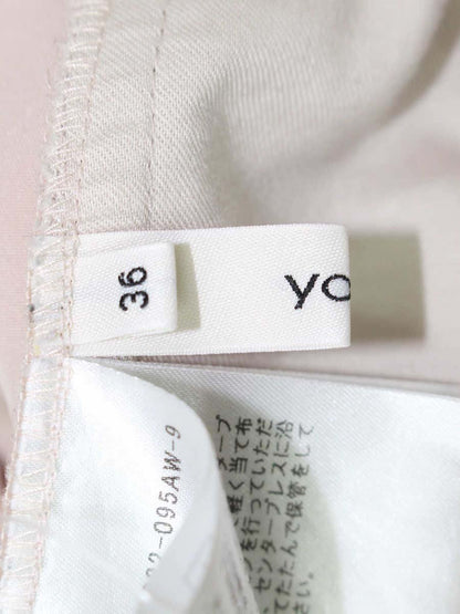 ヨリ YR2022-095AW パンツ 36 ピンク クロップド ウエストギャザー ITFYIW07WAM4 【SALE】